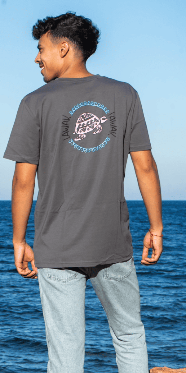 Sustainable Hossegor Gray T-shirt