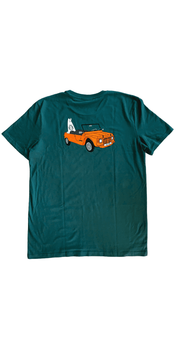 green sustainable hossegor mehari t-shirt