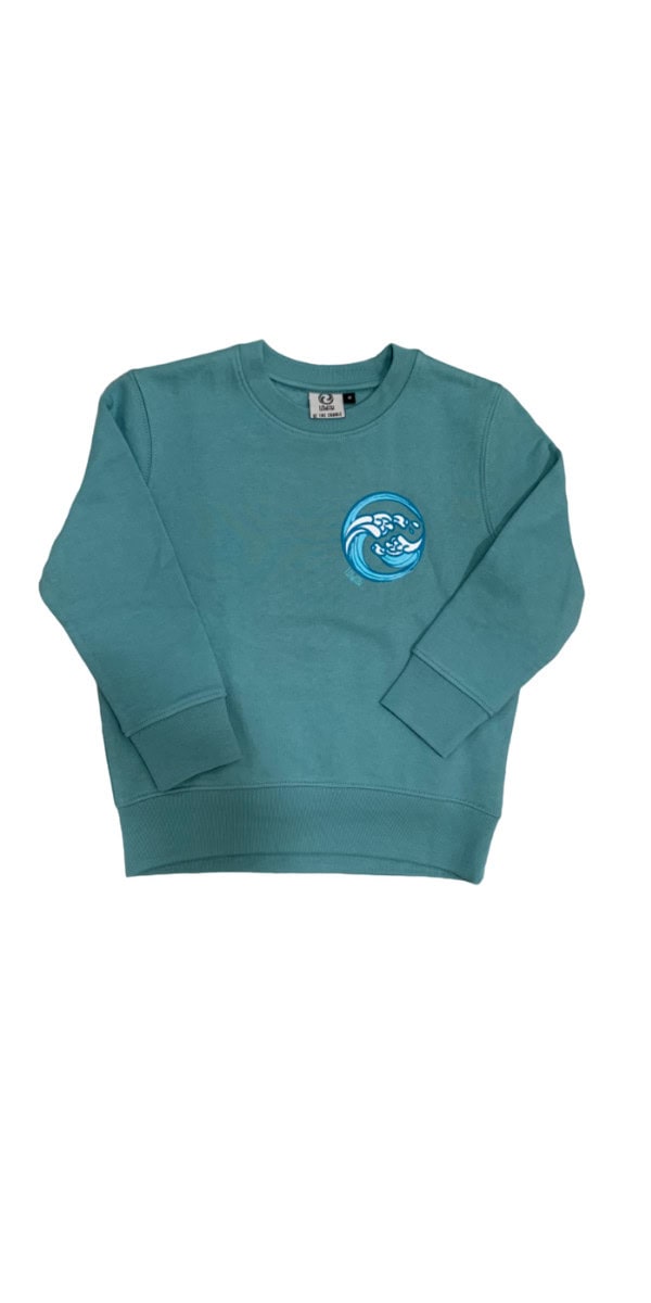 Sustainable mini Brisbane wave sweatshirt - Image 2