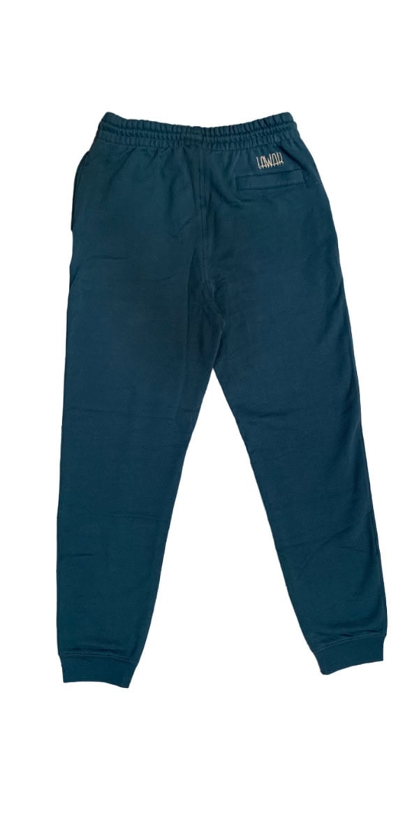 Green sustainable pants