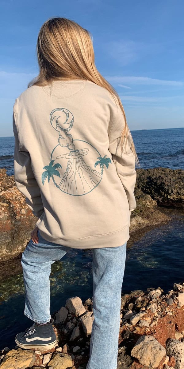 Sustainable sweatshirt Panama volcano