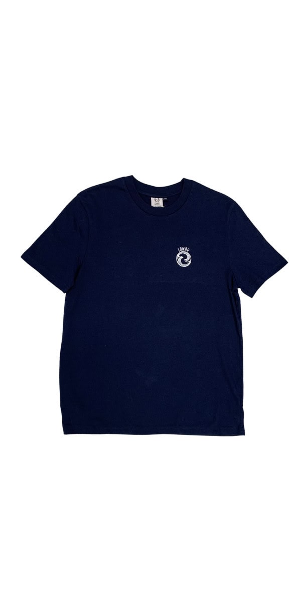Sustainable navy blue van t-shirt - Image 2
