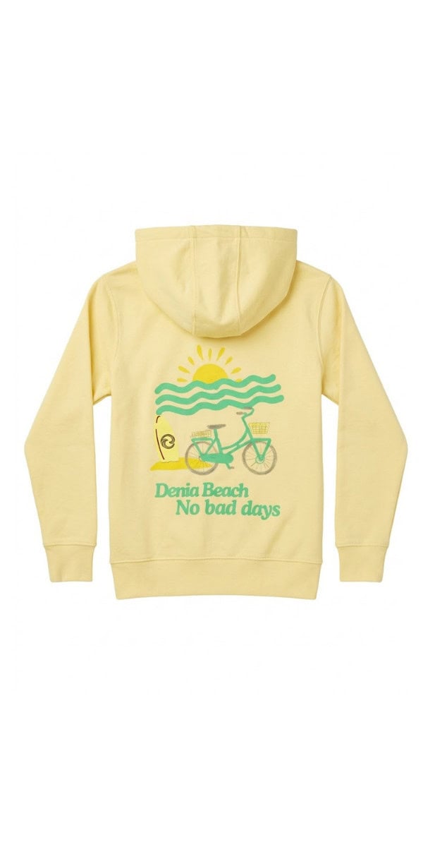 Yellow Children's Sweatshirt – Organic Cotton | Lawak Dénia