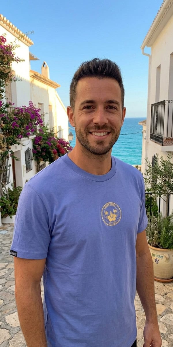 Sustainable surf t-shirt