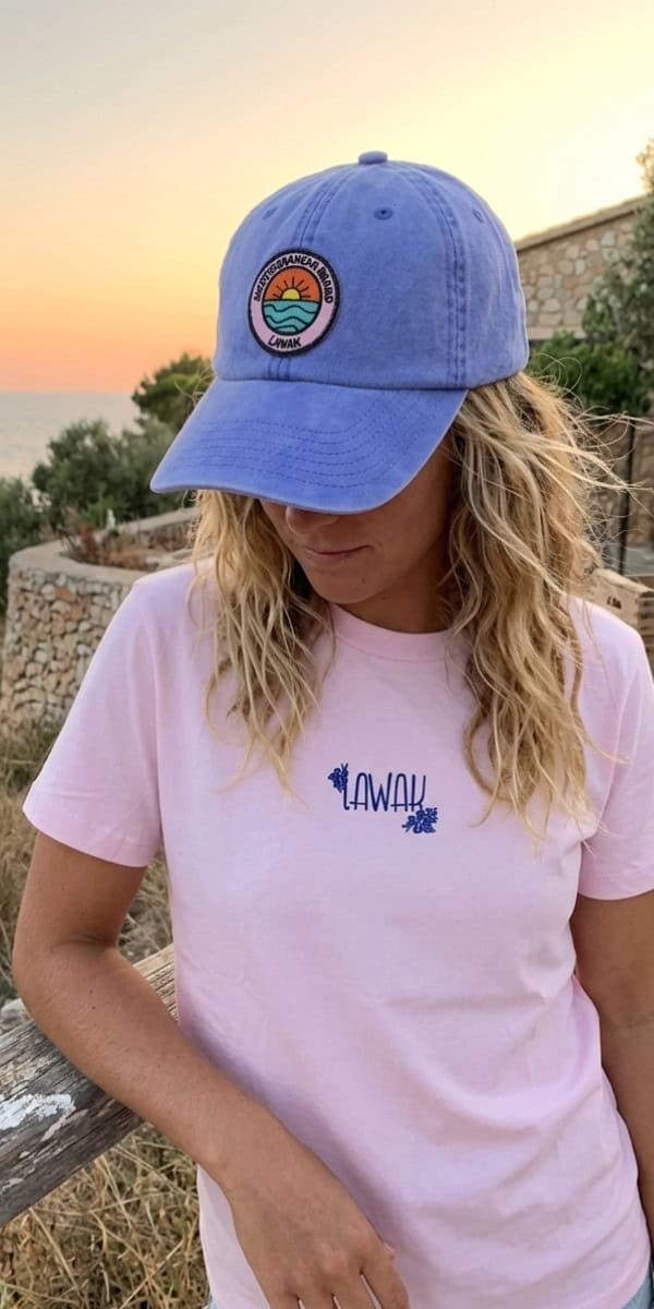 Blue Mediterranean Cap