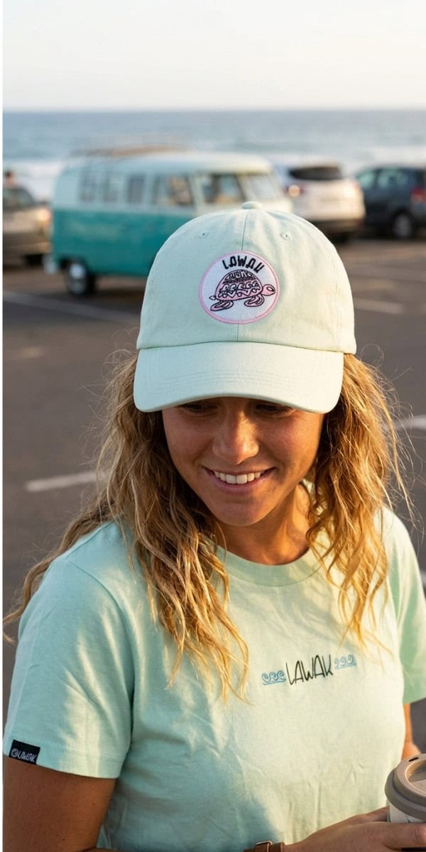 Mint Turtle Sustainable Cap