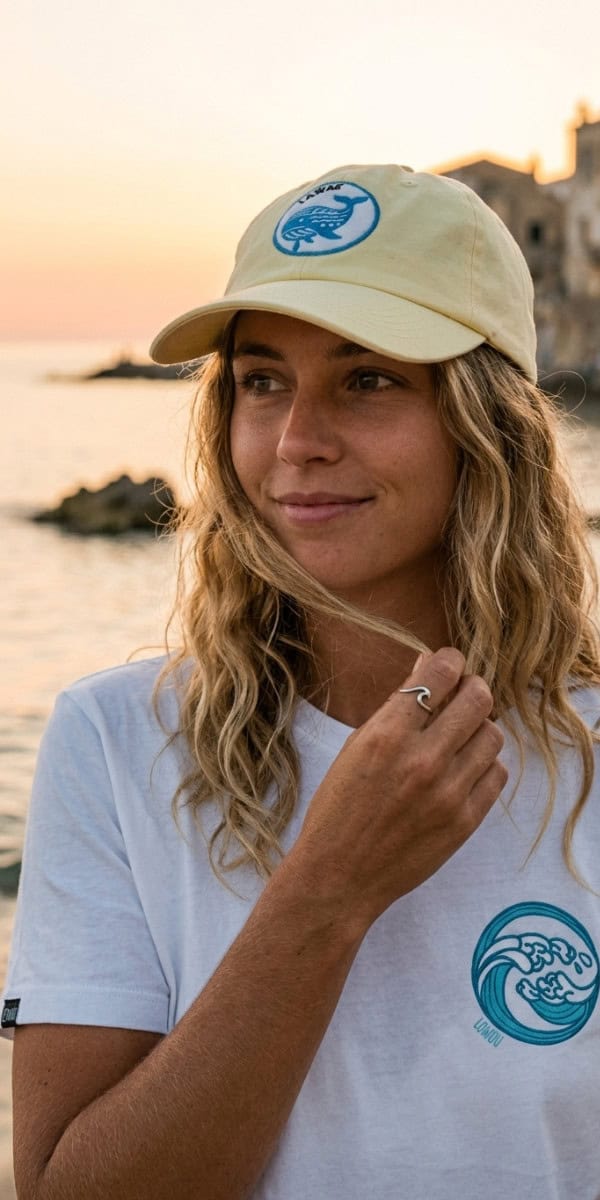 Yellow Whale Cap