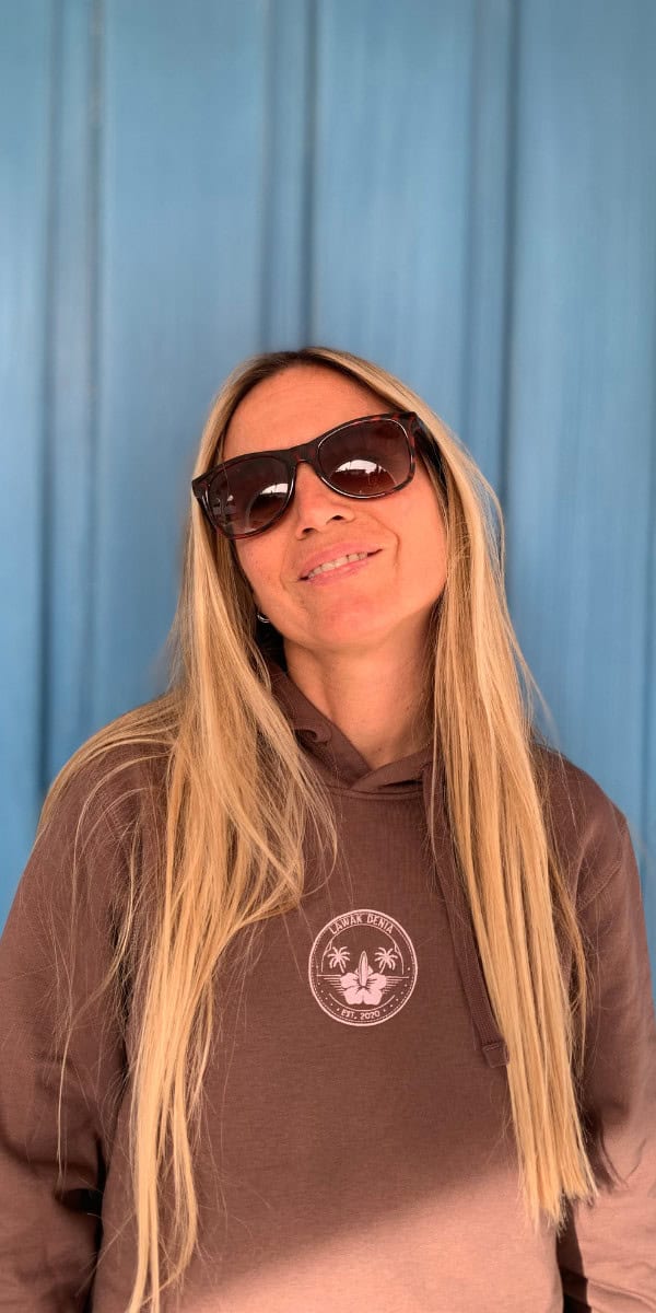 Sustainable Utah surf sweatshirt