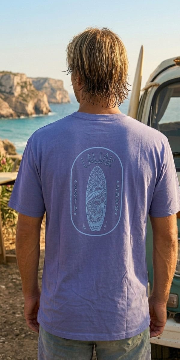 Sustainable T-shirt Tabla 2.0 blue