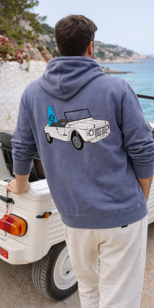 Blue Mehari sweatshirt
