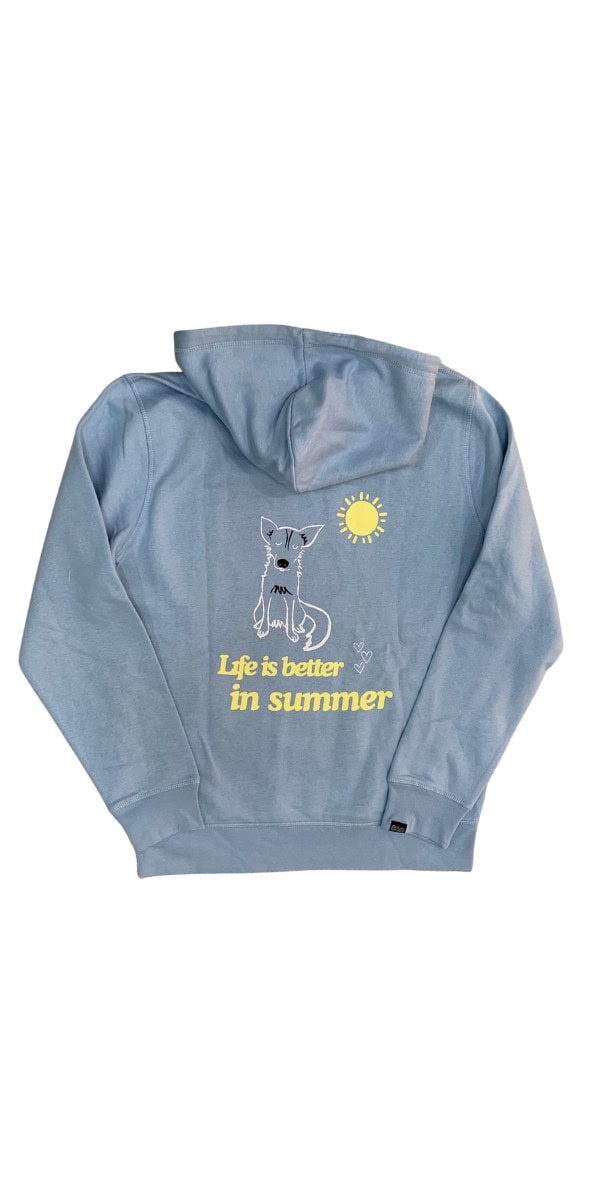 Nela Light Blue Sweatshirt - Image 3