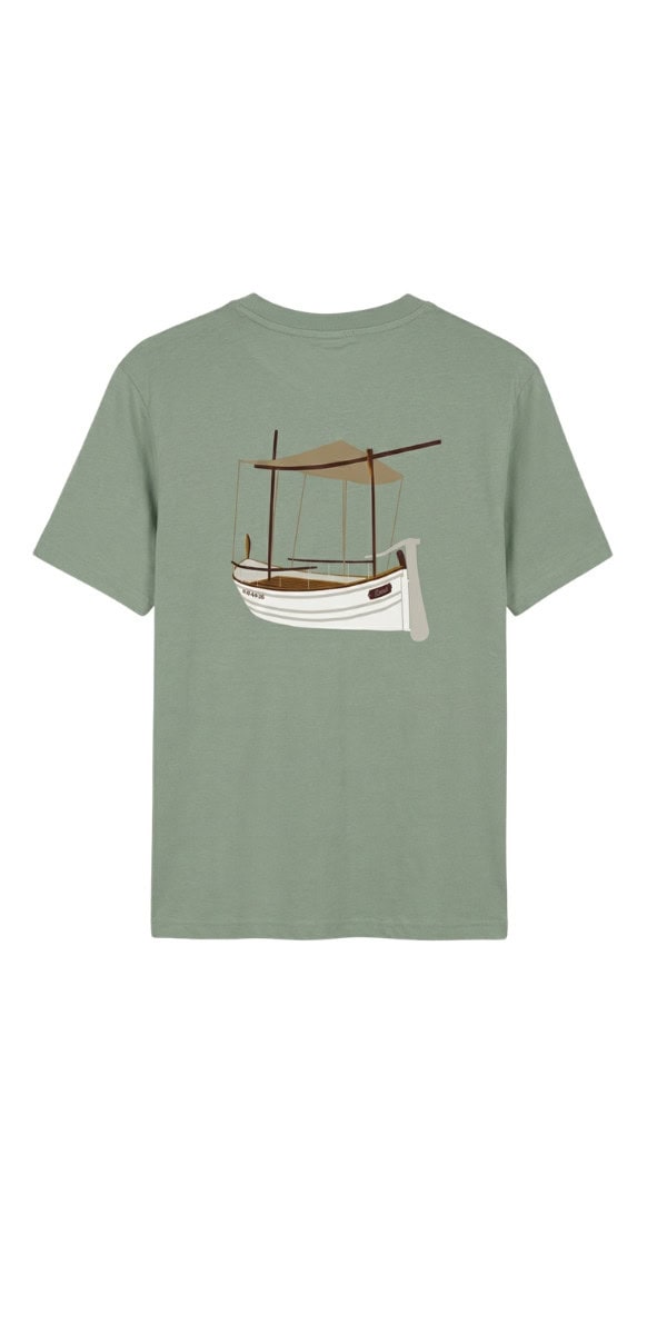 Camiseta infantil Llaut blanco